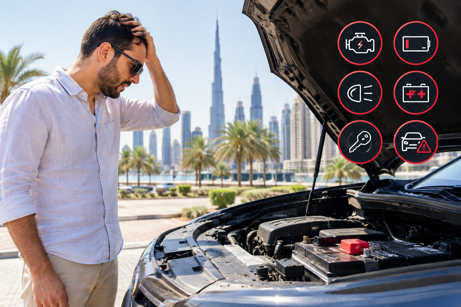 Car Battery Replacement Dubai: Signs You Need a New One