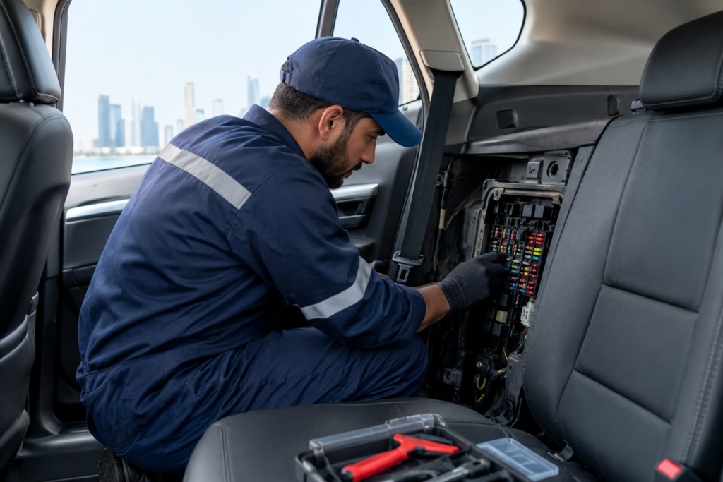 Common Car Electrical Problems in the UAE and How to Identify Them